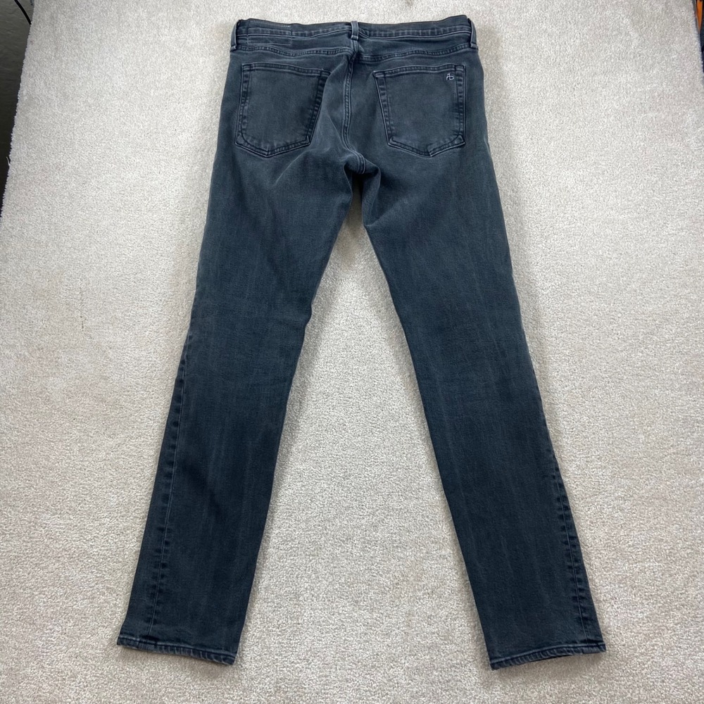 Rag & Bone Fit 2 Slim Mens 34 Grey Denim Jeans MED19F122316BN